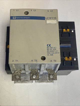 Schneider Electric TeSys Schütz LC1F115 (220V/230V AC) – Gebraucht3