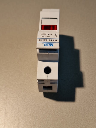 RT18-32X AC 380V 32A 1 Pole 10x38mm DIN Schiene Montage Sicherungsfassung ,#92