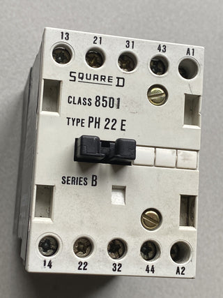 Square D PH22E Steuerrelais Klasse 8501 Spule 240V0