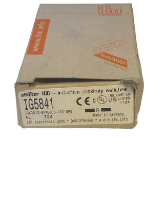 IFM IG5841 Näherungsschalter/Induktiver Sensor NEU! 1