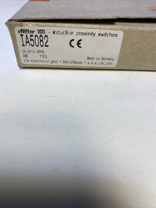 ifm IA5082 Induktiver Sensor – IA-3010-BPKG – 10mm – NEU & OVP2