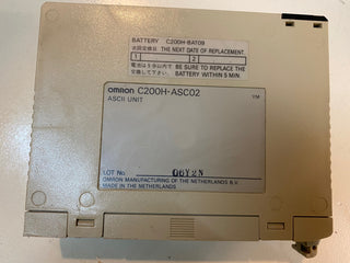 Omron C200H-ASC02 Kommunikationsmodul ASCII UNIT1