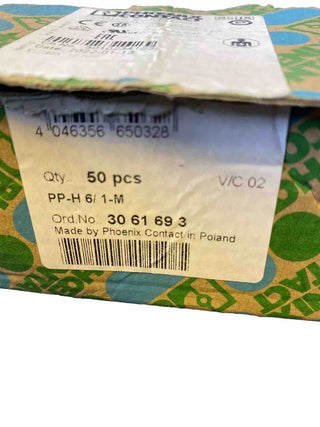 38x Phoenix Contact Stecker 3061693 Typ PP-H 6/ 1-M4