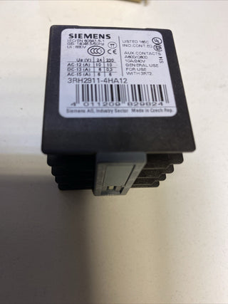 Siemens 3RH2911-4HA12 Hilfsschalterblock für Schütze1