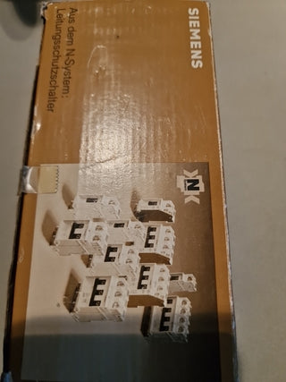 9x Siemens 5SN1 Sicherungsautomat Leitungsschutzschalter N G 4A – Neu0