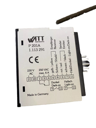 Witt Sensoric P 201A 1.113.291 Sicherheitssensor Lichtschranke – Neu sonstige0
