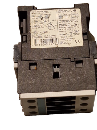 Siemens Sirius 3R 3RT1024-1B Leistungsschütz E-Stand: 021