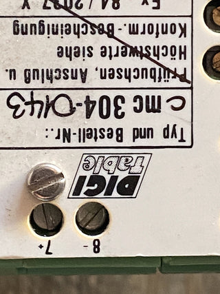 Digi Table CMC304-0143 Output Isolator Steuerkarte (Gebraucht)4