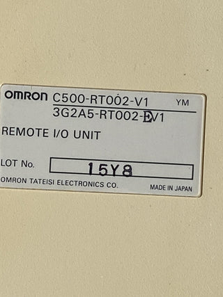 OMRON SYSMAC C500-RT002-V1 Remote I/O Slave Unit – Geprüft6