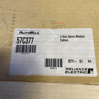 2x Reliance Electric AutoMax 57C377 Servo Modul Kabel - NEU3
