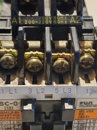 Fuji Electric Leistungsschütz SC-0 (13) SC13AA 20A6
