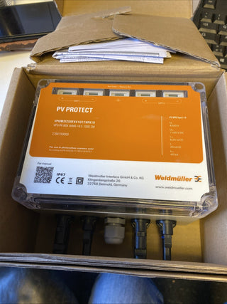 Weidmüller PV-Generatoranschlusskasten VPUM2I2SXFXV1O1TXPX10 – NEU & OVP2