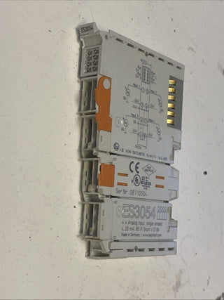 Beckhoff ES3054 EtherCAT-Klemme, 4-Kanal-Analog-Eingang, 4-20 mA3