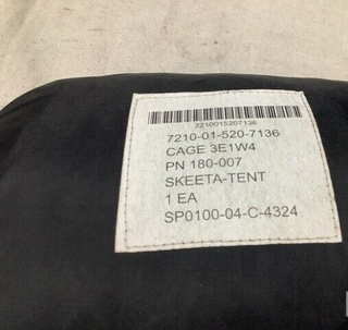 Orig. US Army Skeeta-Tent Moskitonetz für Feldbett NSN 7210-01-520-71360