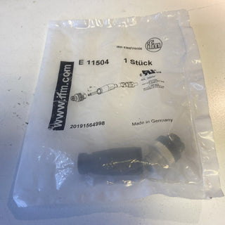 NEU IFM Electronic E 11504 Steckverbinder 4 Positionen 45VAC 70VDC Kodiert IP 681