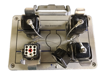 HARTING Verteilerkasten Han 3A | 4-fach Signalverteiler | Industriequalität0