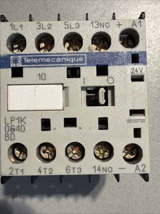 Telemecanique LP1K0610BD Kleinschütz TeSys K - 24V DC - 6A - Gebraucht0