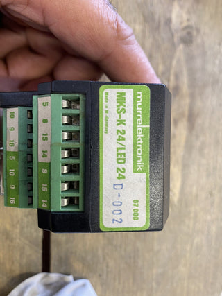 Murr elektronik MKS-K  24/LED24  Art. No 67000  90027  Inkl. Rechnung4
