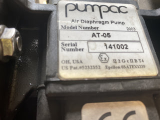 PUMPAC AT-05 LUFTMEMBRANPUMPE MODEL NR 200311