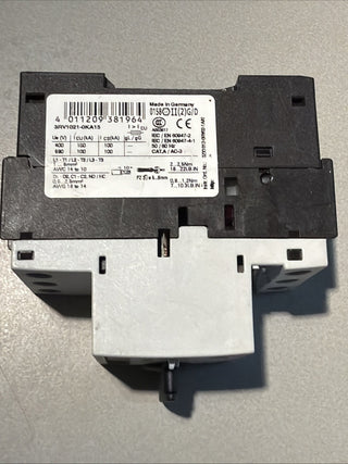 Siemens 3RV1021-0KA15 (oft auch als Teil der 3RV1-Serie geführt)1