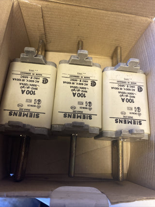 3x Siemens NH-Sicherungseinsatz 3NA5 230 | NH2 | 100A | gG/gL | NEU & OVP1