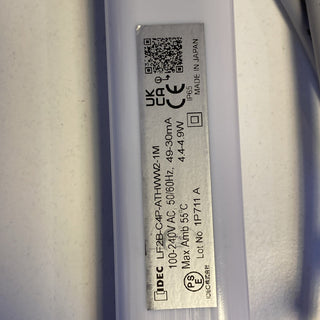 Idec Maschinen-LED-Leuchte LF2B-C4P-ATHWW2-1M Weiß 7.5 W 360 lm 230 V/AC (L x B2
