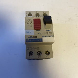 Telemecanique / Schneider GV2-M05 Motorschutzschalter 0,63-1A – Guter Zustand1