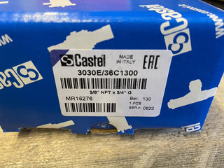 Castel Druckbegrenzungsventil 3030E/36C1300, 130 bar, für CO2 (1/2  NPT Einlass0