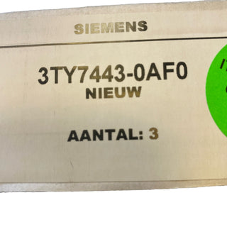 Siemens 3TY7443-0AF0 Magnetspule für 3TF44 Schütz neu3