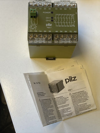 Pilz PZE7 Sicherheitsrelais PZE 7 24VDC 4W 6S 1Ö Nr.: 474050 Top4