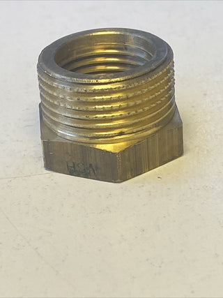 8x Reduzierstück Reduktion Gewindefitting 3/4" AG x 1/2" IG Messing kurz NEU4