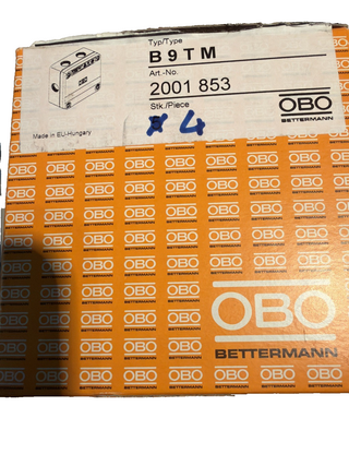 4x OBO Bettermann B 9 T M Kabelabzweigkasten IP67 – neu1