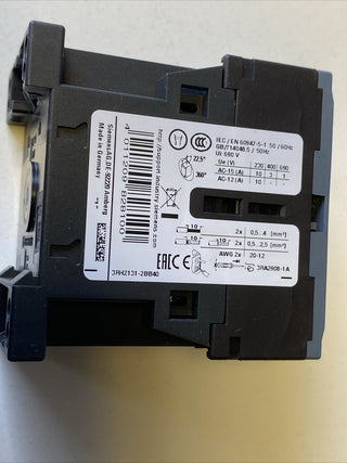 Siemens SIRIUS Hilfsschütz 3RH2131-2BB40 | S00 | 24V DC | NEU7