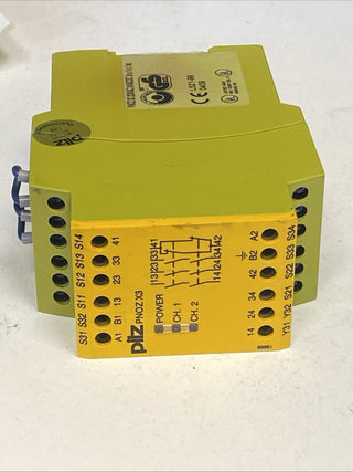 Pilz PNOZ X3 774318 Sicherheitsrelais Not-Aus Schutztüre 230VAC 24VDC geprüft