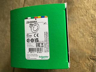 Schneider ZB4BS864 Pilzdrucktaster 60mm rot | NOT-HALT | Drehentriegelung | Meta1