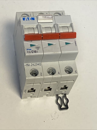 PLS6-C10/3-MW 242945 Y7-242945 EATON ELECTRIC Überstromschalter, 10A, 3 p, Typ C5