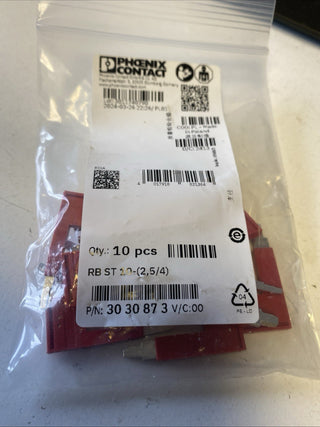 10x Phoenix Contact 3030873 Reduzierbrücke RB ST 10-(2,5/4) – NEU & OVP
