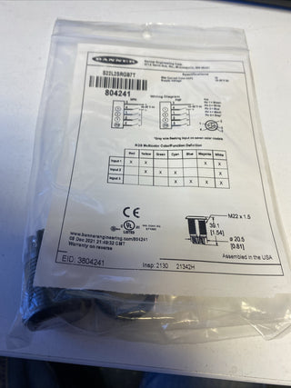 Banner Engineering S22L2SRGB7T | Pro Series LED-Anzeige RGB0