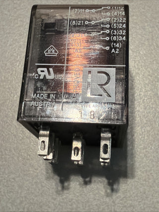 4xTE Connectivity PT370024 Miniatur-Leistungsrelais | 24V DC | 3 Wechsler | 10A2