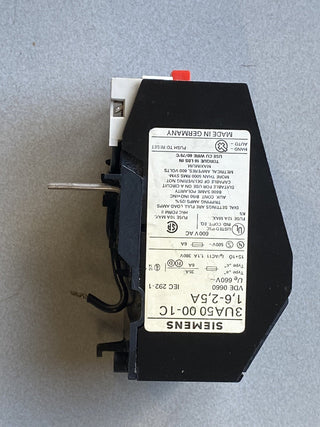 Siemens 3UA5000-1C Überlastrelais 1,6-2,5A1