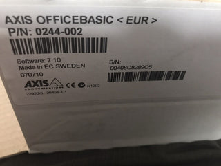 Axis OfficeBasic Print Server 0244-002 Printserver Netzwerk NEU OVP1