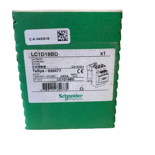 Schneider Electric LC1D18BD – Leistungsschütz 7,5 kW / 24V DC1