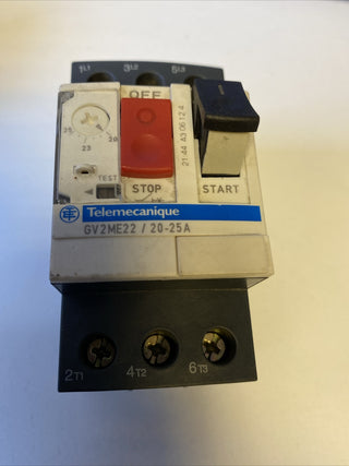 Telemecanique GV2ME22 Motorschutzschalter (20-25A)1
