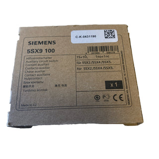 Siemens 5SX9100 Hilfsstromschalter LS-Schalter neu0