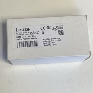 Leuze electronic S300-M13C3-M20-31 Sicherheits-Positionsschalter 2NC/1NO IP670