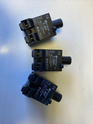 3x Telemecanique ZBV-3 Kontakt Z.. -BV3-KARTON6