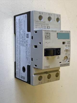 Siemens SIRIUS Motorschutzschalter 3RV1011-0CA10 (Baugröße S00)6