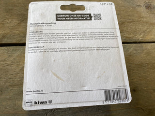 3X Bonfix Wandplatte, 1/2 x 15 mm (302050) – Neuware5