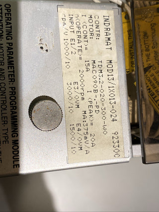 Indramat TDM 3.2-020-300-W0 AC Servo Controller | Geprüft & Einsatzbereit4