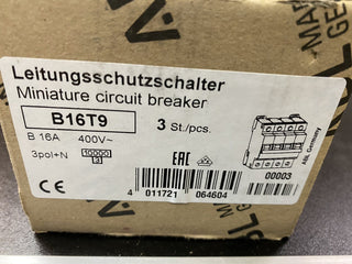ABL Sursum B16T9  Leitungsschutzschalter 16A 400V0